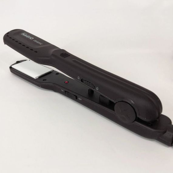 Щипці для волосся MAGIO MG-722 з насадками для гофре, Плойка вирівнювач, Випрямляч для UY-808 волосся 2в1 | Зображення 1