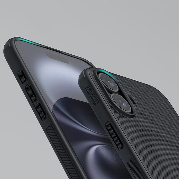 Чохол Nillkin Matte Magnetic Pro для Apple iPhone 16 (6.1") Чорний / Black | Зображення 6