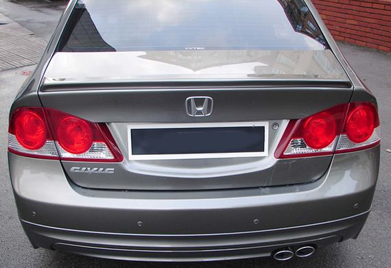 Спойлер DPT (под покраску) для Honda Civic Sedan VIII 2006-2011 гг | Зображення 1