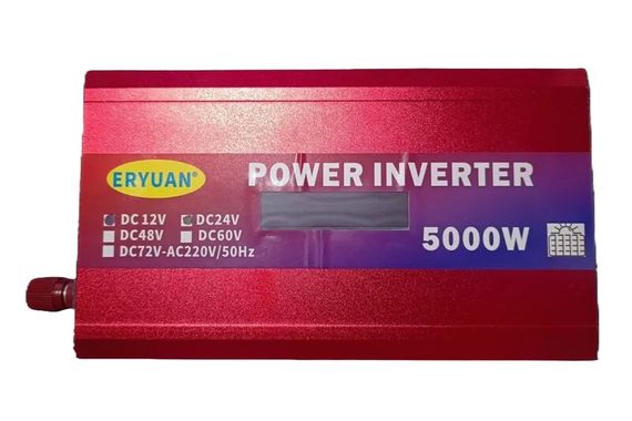 Перетворювач напруги 12В/24В-220В 5000Вт LCD XPRO SMART (45358-16195_2079) | Зображення 2