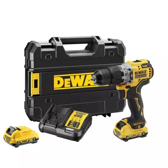 Дриль-шурупокрут акумуляторний ударний DeWalt з АКБ та ЗП DCD706D2 | Зображення 1