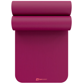 Коврик для йоги Hop-Sport HS-NB015GM NBR 1,5см ягідний