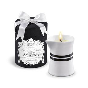 Массажная свечa Petits Joujoux - Athens - Musk and Patchouli (190 г) роскошная упаковка sexstyle