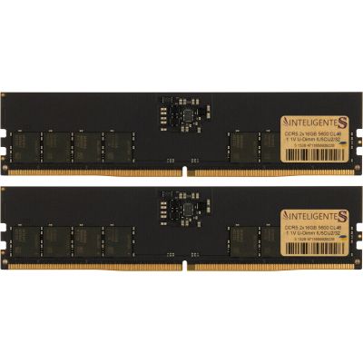 Модуль памяти для компьютера DDR5 32GB (2x16GB) 5600 MHz INTELIGENTES (IU5CIJ2/32)