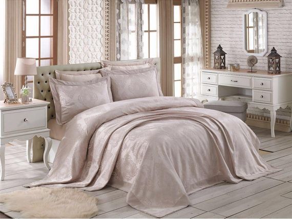 Покривало Gardines 240х260 см Miray бежеве