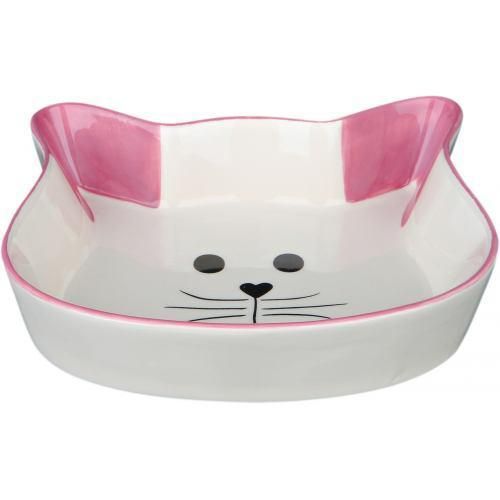 Миска Trixie для кішок, в форме кошачьої мордочки, керамічна, 12 см, 250 мл | Зображення 3