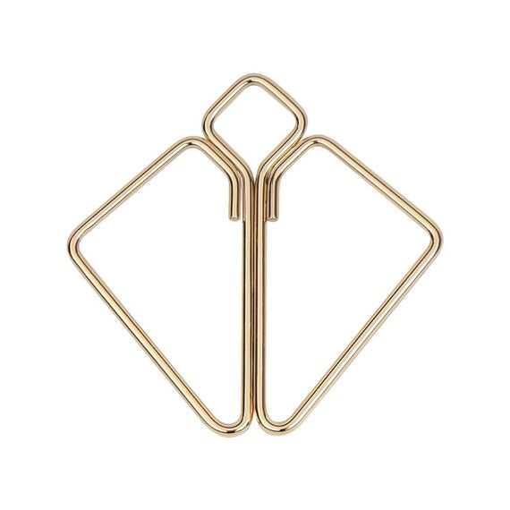 Затискачі для сосків LOCKINK Minimalism Nipple Clamps, золотисті | Зображення 2
