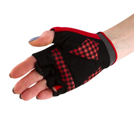 Велорукавички жіночі PowerPlay 5284 A Червоні XS | Зображення 5