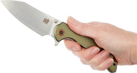 Нож Skif Jock SW Olive Green Армейский нож Нож для военных Тактический нож Военный нож Складывающийся нож