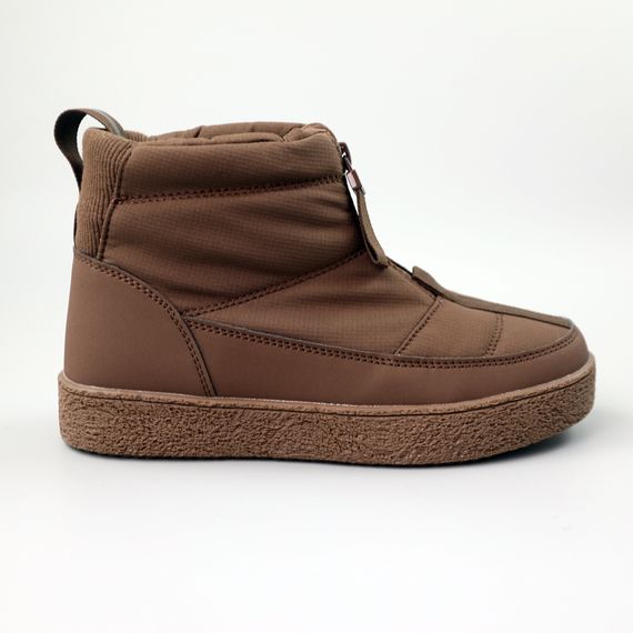 Угги жіночі хутро 590204 Коричневі 36 37 38 39 40 41