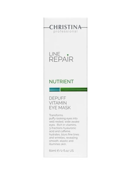 Витаминная омолаживающая маска для кожи вокруг глаз Christina Line Repair Nutrient - Depuff Vitamin Eye Mask (15 ml) | Зображення 3