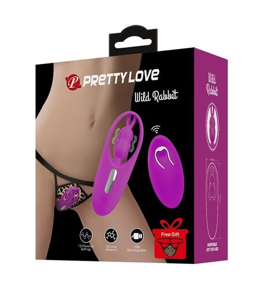 Вибропуля PRETTY LOVE – WILD RABBIT Sex Aura | Зображення 1