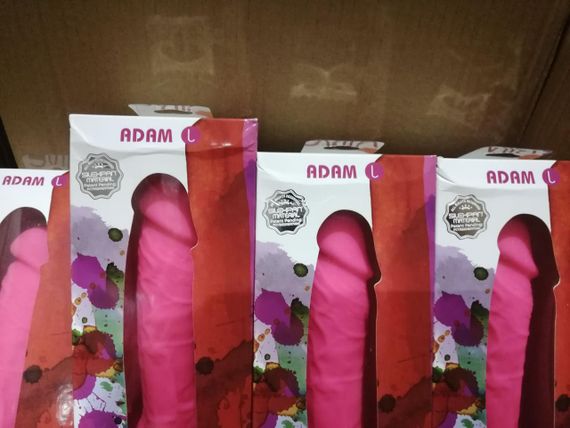 Фалоімітатор Alive Adam Pink L, двошаровий, силікон + Silexpan, діаметр 4 см (м'ята упаковка!!!) sexstyle | Зображення 1