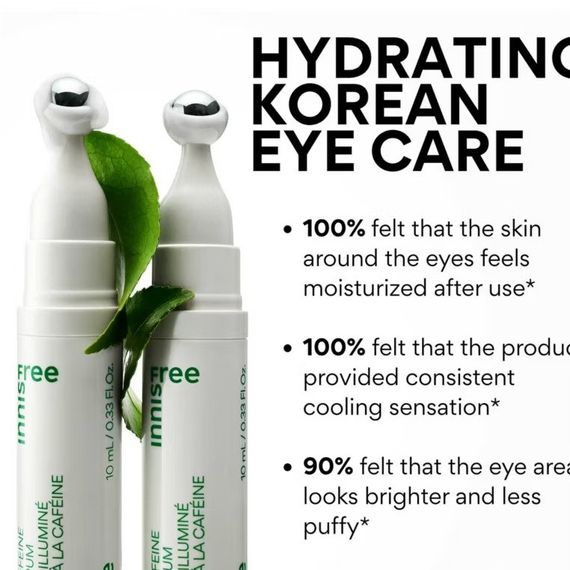 Сироватка для очей Innisfree Green Tea Caffeine Bright-Eye Serum 10ml | Зображення 2