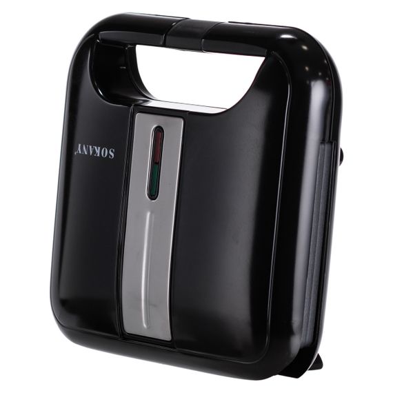 Вафельниця з антипригарним покриттям, швидким нагріванням і квадратною формою вафель 750 Вт Sokany SK-08070 | Зображення 5