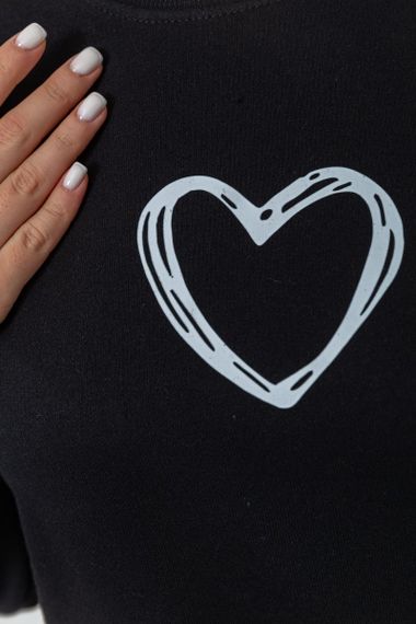 Світшот жіночий, колір чорний, 238R57162 | Зображення 4