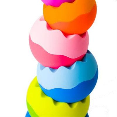 Развивающая игрушка Fat Brain Toys Пирамидка-балансир Tobbles Neo (F070ML) | Зображення 3