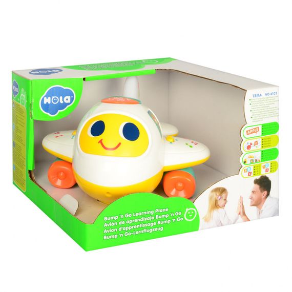 Дитячий музичний літак 6103 з регулюванням гучності | Зображення 1