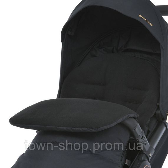 Конверт в коляску ME 1130 Footmuff Basic Black 96 х 43 см, застежки-молнии | Зображення 5