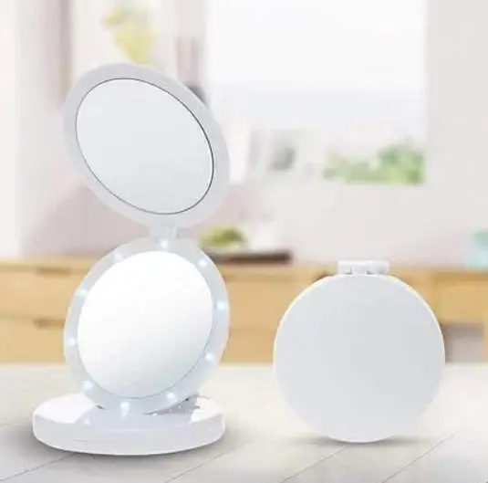 Дзеркало з LED-підсвіткою кругле Large LED Mirror (складне, 5X) | Зображення 6