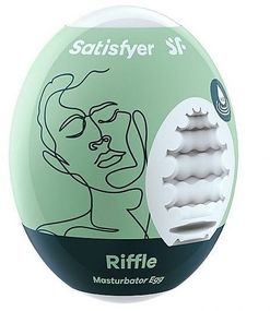 Самозмащувальний мастурбатор Satisfyer Masturbator Egg RIFFLE sexstyle