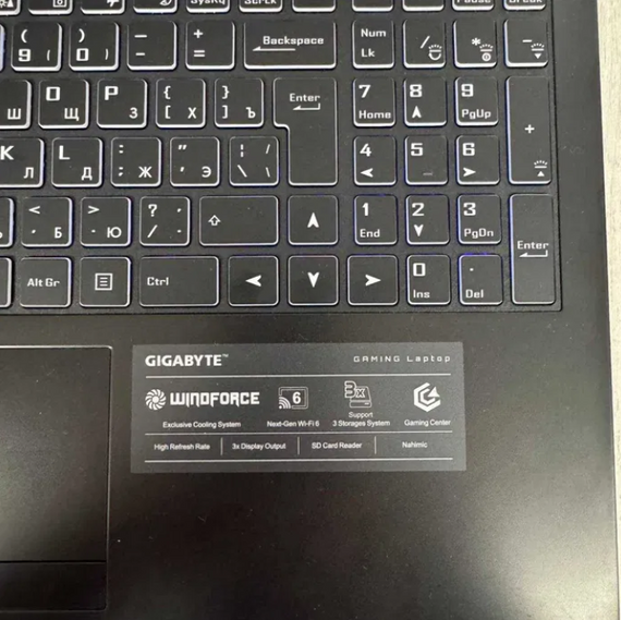 Ноутбук Gigabyte G5 KC 144Hz i5 10500H 16Gb SSD 512GB RTX 3060 Б/В | Зображення 4