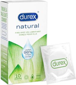 Упаковка презервативів Durex Naturals 10шт.