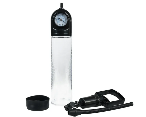 Вакуумна помпа з манометром CANWIN Penis Pump Men Powerup — P928 Sex Aura | Зображення 4