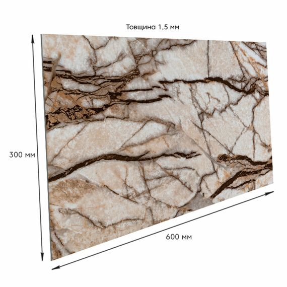 Самоклеюча вінілова плитка 600х300х1,5мм, ціна за 1 шт. (СВП-108) Матова SW-00000497 | Зображення 2