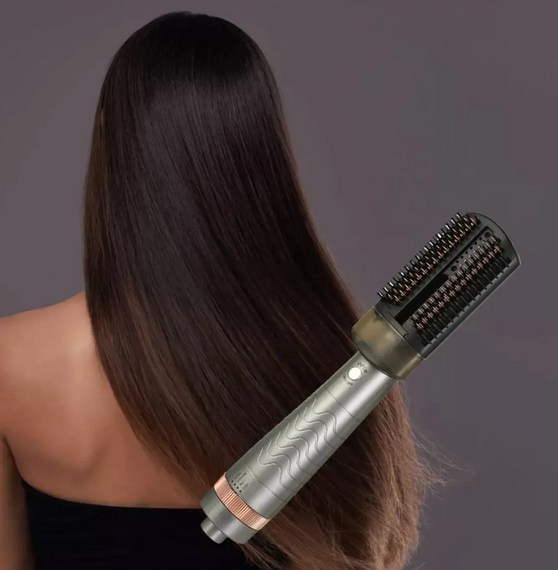 Расческа-фен Hair Steam Brush INFRARED+SPRAY HOTairCOMB 3в1 ∙ Утюжок и фен Hair Steam Brush для выпрямления волос | Зображення 5