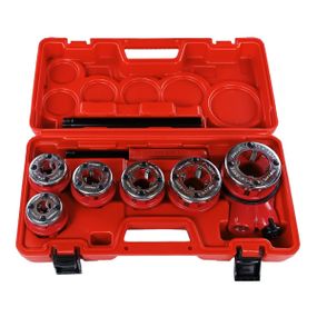 Набор клепов с трещоткой 6 шт. 1/4", 3/8", 1/2", 3/4", 1", 1.1/4" Haisser