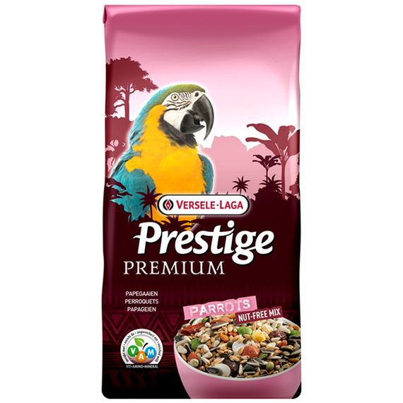 Корм Versele-Laga Prestige Premium Parrots для великих папуг 15 кг
