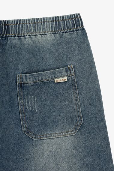 Шорти джинсові однотонні чоловічі W054 34 Блакитний shop (2000991065093) | Зображення 2