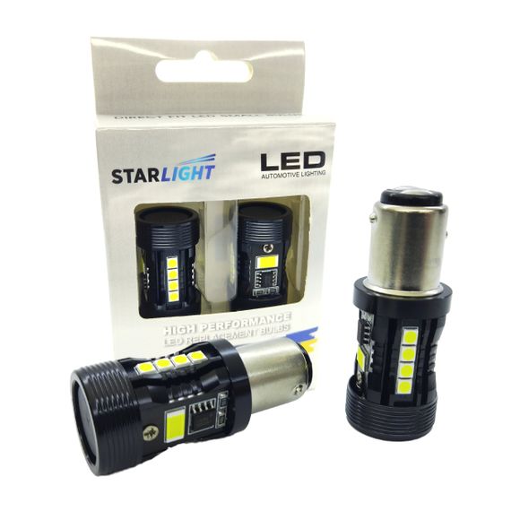 Комплект світлодіодних ламп StarLight LED SL-CB7 CANBUS P21/5W BAY15D WHITE 6000K 12V