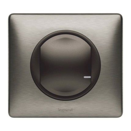 Celiane with NETATMO. Умный беспроводной выключатель 1-клавишный. Графит (064893)