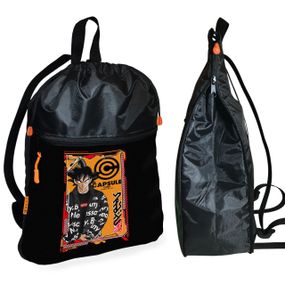 Рюкзак-мешок для обуви,спортивной формы Аниме  детская сумка для сменки с расширителем (01214)