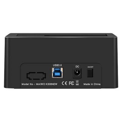 Док-станция для накопителей Maiwo HDD 2.5&quot;/3.5&quot; SATA/SSD USB 3.0 (K308P) (K308P) | Зображення 3