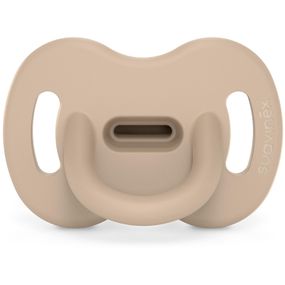 Пустышка Suavinex Colour Essence силіконова фізіологічна, 6-18 місяців, світло-бежева (308611)