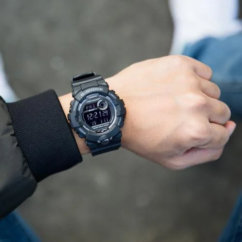 Противоударные наручные часы Casio G-Shock GBD-800-1BER Оригинал японские с полимерным ремешком (модуль 3464) | Зображення 6