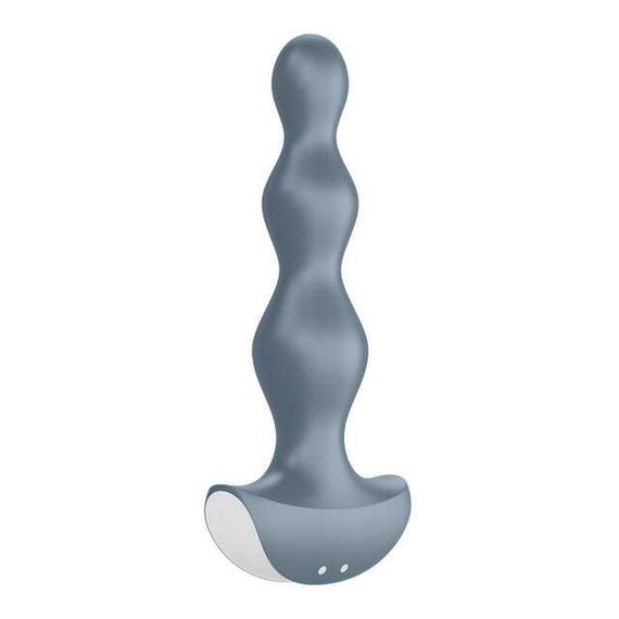Анальная пробка с вибрацией SATISFYER Lolli-Plug 2, голубая, 14,2 см, 30 мм Sex Aura | Зображення 1