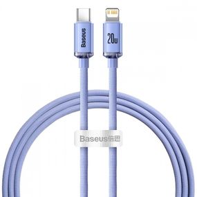 Кабель Baseus Crystal Shine Series Type-C to Lightning 20W (1.2m)