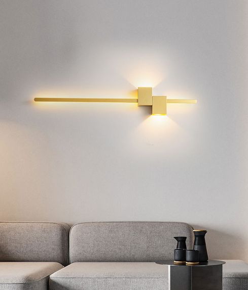 Бра LED 27527 Латунь 6х15х60 см. | Зображення 1