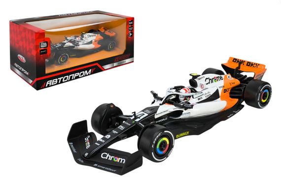 Машина АВТОПРОМ металева 68203A 1:24 McLaren MCL60(2023 Monaco Grand Prix),у короб. 24.5x12см