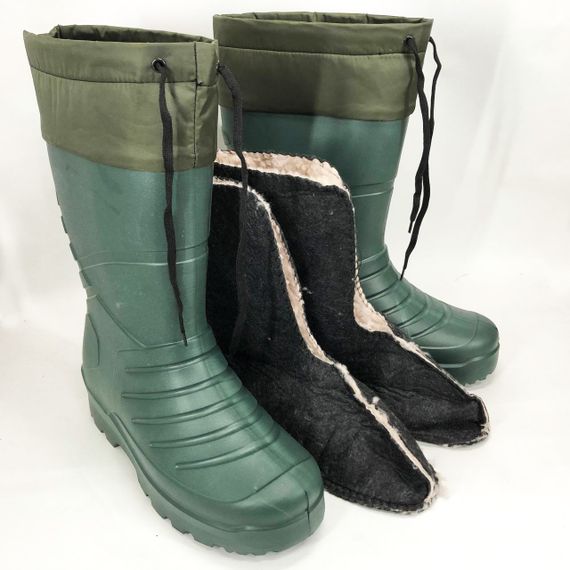 Активные мужские сапоги для охоты, Мужские резиновые сапоги для активного отдыха резина ZK-42 | Зображення 1