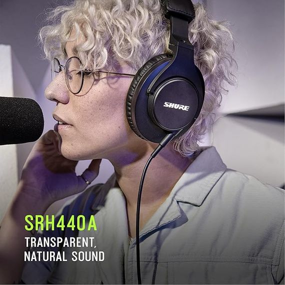 Навушники Shure SRH440A Professional Studio Black | Зображення 1