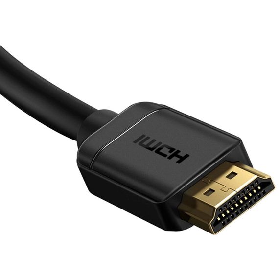 Дата кабель Baseus HDMI High Definition HDMI Male To HDMI Male (5m) (CAKGQ-D01) Black | Зображення 3