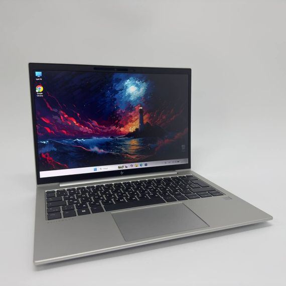 Ультрабук HP EliteBook 835 G10 / 13.3" (1920x1200) IPS / AMD Ryzen 5 Pro 7540U (6 (12) ядер по 3.2 - 4.9 GHz) / 16 GB DDR4 / 512 GB SSD / AMD Radeon 740M Graphics / WebCam б/в + Подарунок Мишка та килимок | Зображення 1