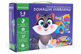Настольная игра для детей «Домашние любимцы» VT2312-07 От 5-ти лет