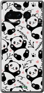 Чохол на Google Pixel 7 Pro Панди "4318u-3031-2448"