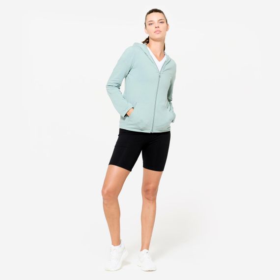 Кофта жіноча 500 зелена - S | Зображення 1